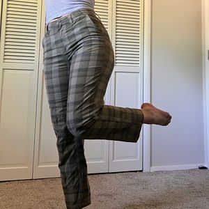 Brixton Plaid Ankle Length Pants